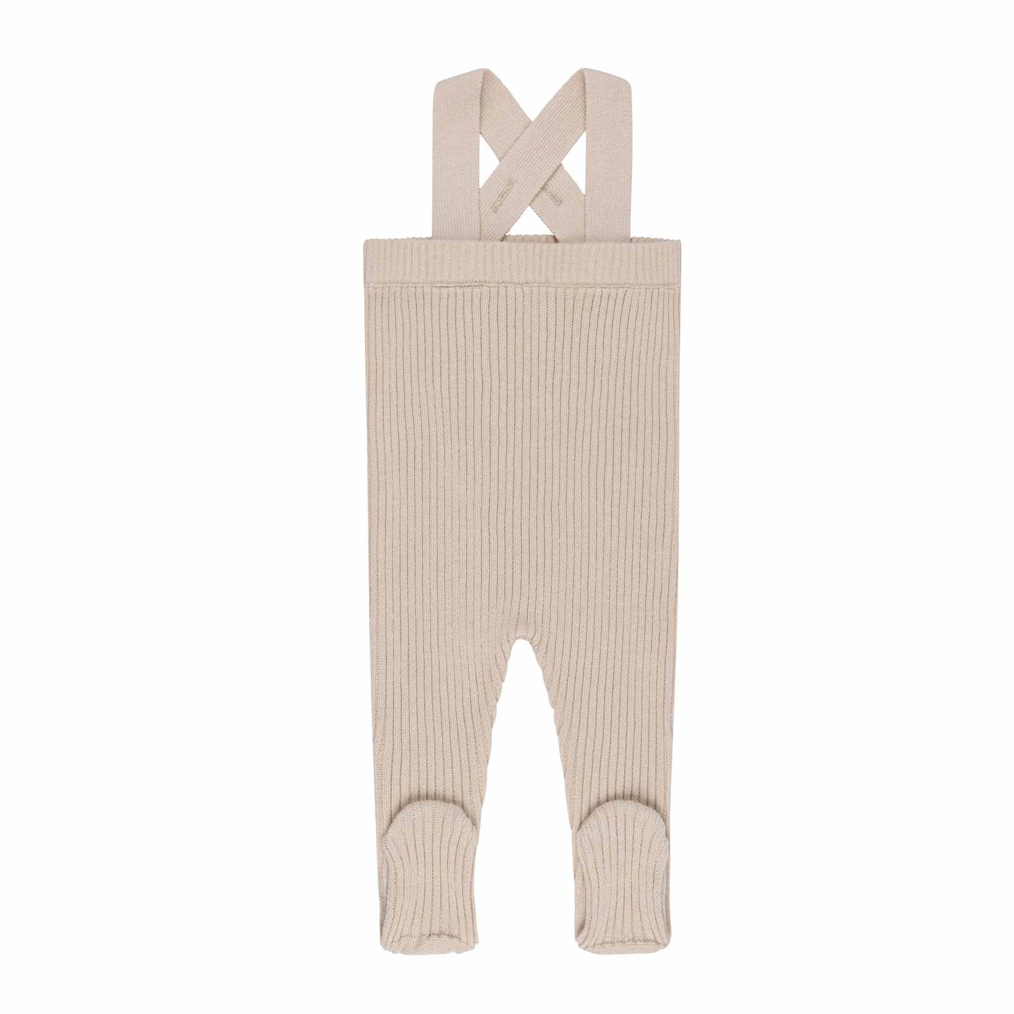 Bubble Knit Collection - Ribbed Overalls